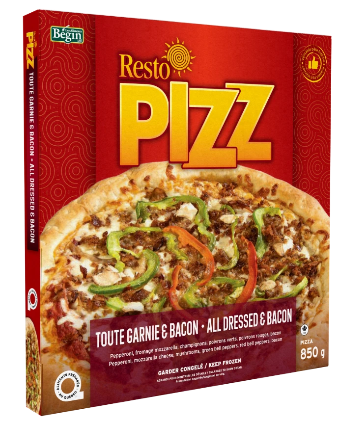 Pizza Toute Garnie &amp; Bacon