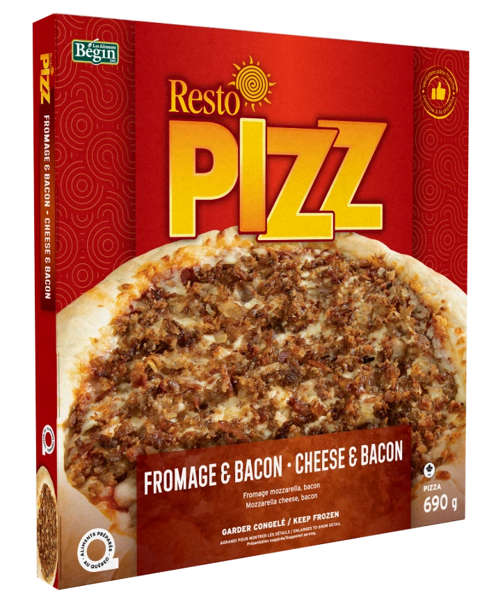Resto Pizz - Fromage &amp; bacon
